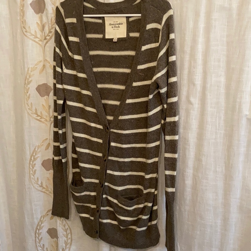 Thin cozy cardigan